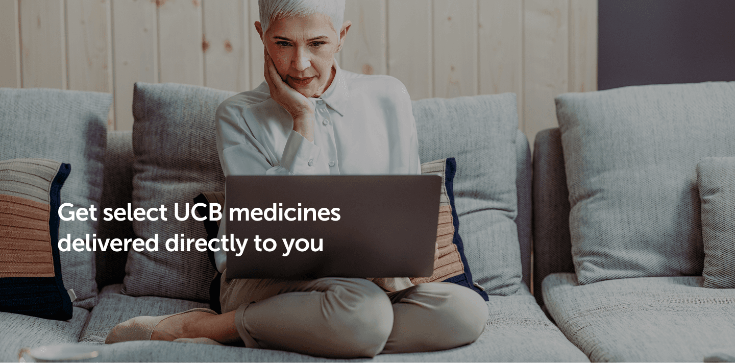 Get select UCB medicines delivered directly to you